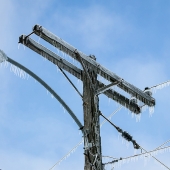 Ice Storm - Winter - Power Lines